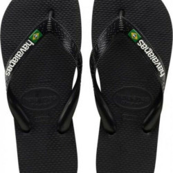 Havaianas Top Σαγιονάρες σε Μαύρο Χρώμα