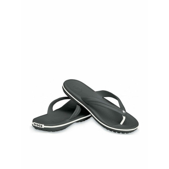 Crocs Crocband Flip Flip Flops σε Μαύρο Χρώμα