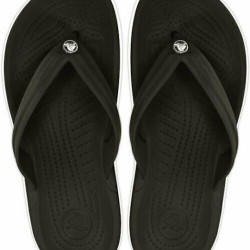 Crocs Crocband Flip Flip Flops σε Μαύρο Χρώμα