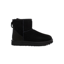 UGG Γυναικείο Μποτάκι Μαύρο Classic Mini II W/1016222-BLK